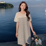 现货24夏款新款小香风连衣裙099－856－P105－K158，女装连衣裙，浙宝099