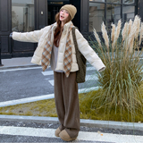 新款撞色羽绒服50绒099-10362-P265-K398，女装羽绒服，浙宝099