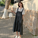 现货新款点点T恤套装连衣裙099-D90-P135-K198，女装连衣裙，浙宝099