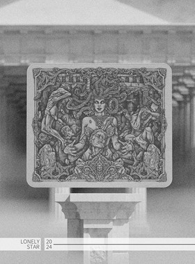 AimStar 美杜莎 神庙系列井上poron底胶强涩亲肤鼠标垫电竞游戏