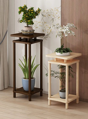 新中式落地摆件客厅收纳架