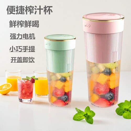 全自动榨汁机家用小型便携式
