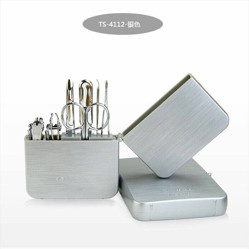 韩国原装777指甲刀套装进口正品 修甲美甲指甲剪便携套装TS-4112