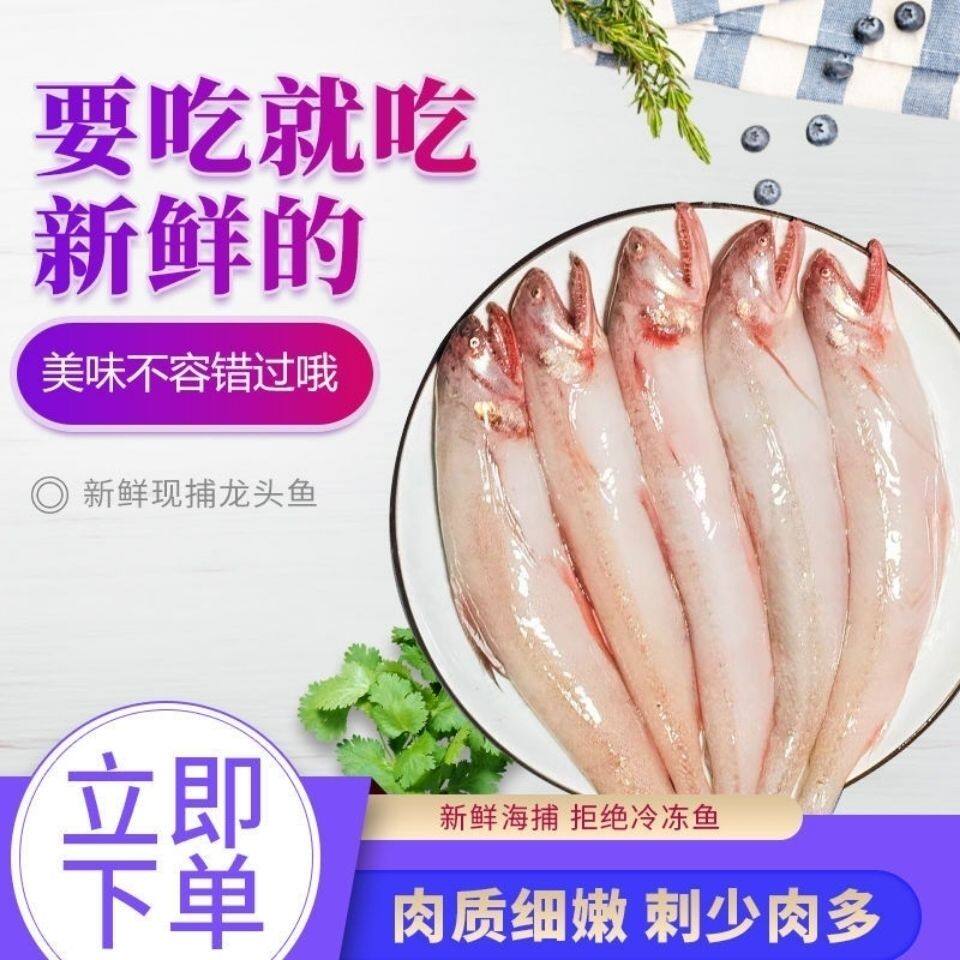不包冰东海豆腐鱼海鲜 新鲜九肚鱼龙头鱼鲜活冷冻包邮丝丁鱼水潺