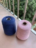 外贸棉纱带子纱 柔软舒适衣服包包混线手工编织毛线 扁带全棉纱