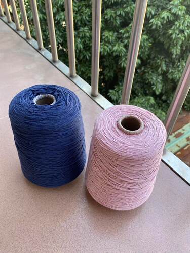 外贸棉纱带子纱 扁带全棉纱 柔软舒适衣服包包混线手工编织毛线 - 封面