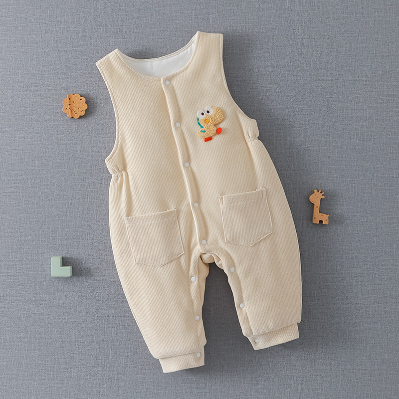 婴儿夹棉背带裤纯棉春秋冬季外穿长裤闭档a类男女宝宝休闲护肚裤,童装/婴儿装/亲子装,裤子,淘宝优惠券,粉丝福利购,淘宝优惠卷