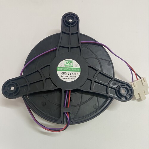 GHT13012RM  适用冰箱风扇120 12v 0.19A 大头红黑紫三出线