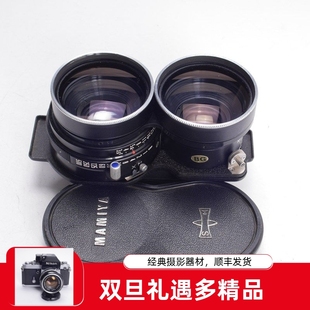 中画幅双反镜头C330 后期7位编码 220 3.5 玛米亚MAMIYA蓝点紫膜65