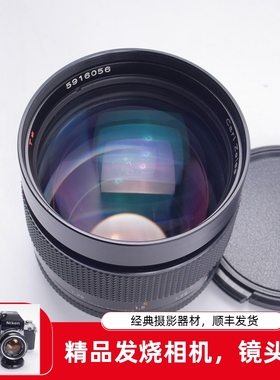 德产CY康泰时T* 85/1.4 85MM F1.4中焦美人镜头早期蓝玉AEG同MMG