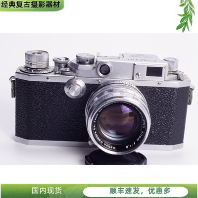 佳能 CANON II 50/1.8纯铜旁轴胶片相机口袋相机全机械同徕卡 L39