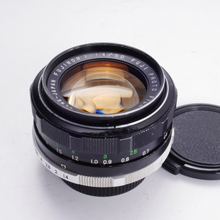 50MM 富士FUJI 1.4 F1.4大光圈标准人像镜头不输八枚玉 M42