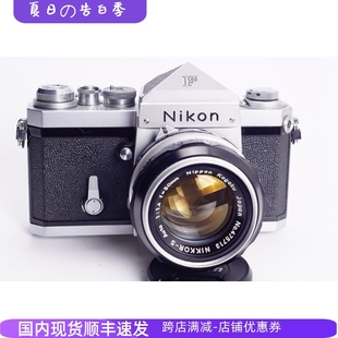 尼康NIKON 机械不输F2 胶片单反相机 98新 尖顶 1.4 摄影 大F