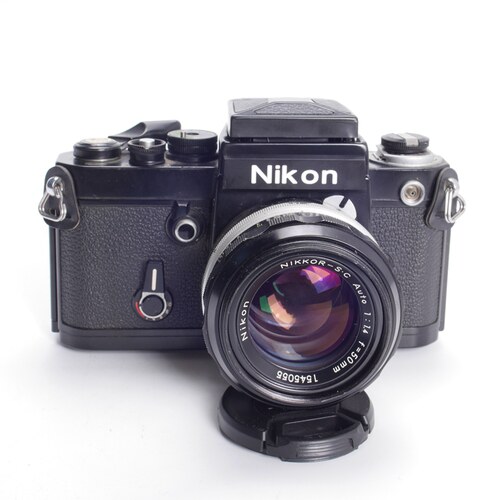 尼康NIKON F2 50/1.4 S.C 黑漆腰平机械胶片专业单反相机文艺复古 - 封面