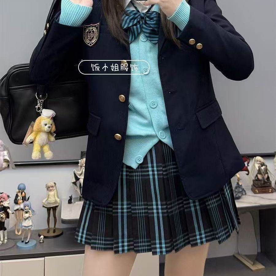 jk制服裙夏校供感格裙日系女秋