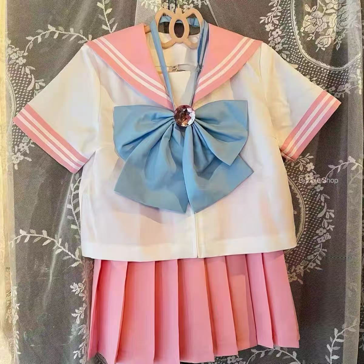 水手服短袖JK制服日系学院套装女