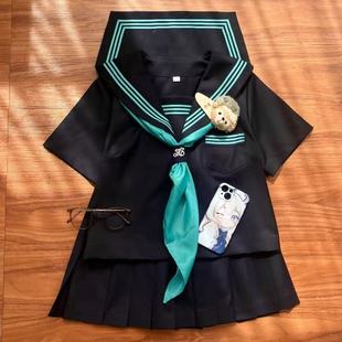 樱木子原创jk制服中意基础青三本正版学院校供水手服日系新款套装