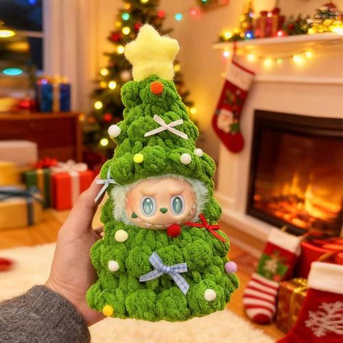 labubu圣诞节娃衣套装