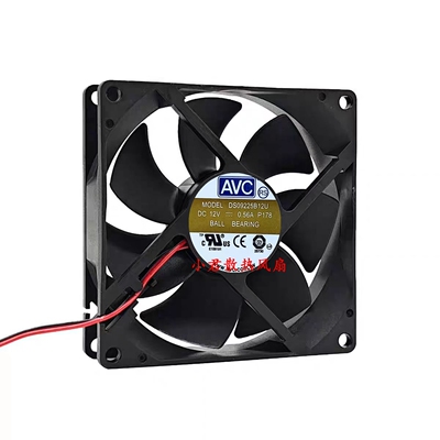 AVC 9025 9cm/厘米4针/线 pwm温控调速滚珠轴承 CPU散热 机箱风扇