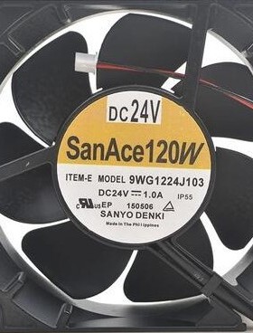 San Ace120W 三洋 9WG1224J103 GR350 焊机变频器专用风扇 DC 24V