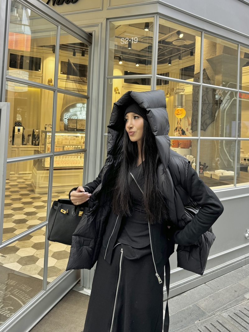 小众设计卫衣修身黑色