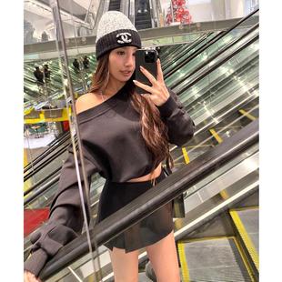 丸丸Maruco 显腿长！ 沙漏腰A摆高腰显瘦休闲假两件短款裙裤短裤