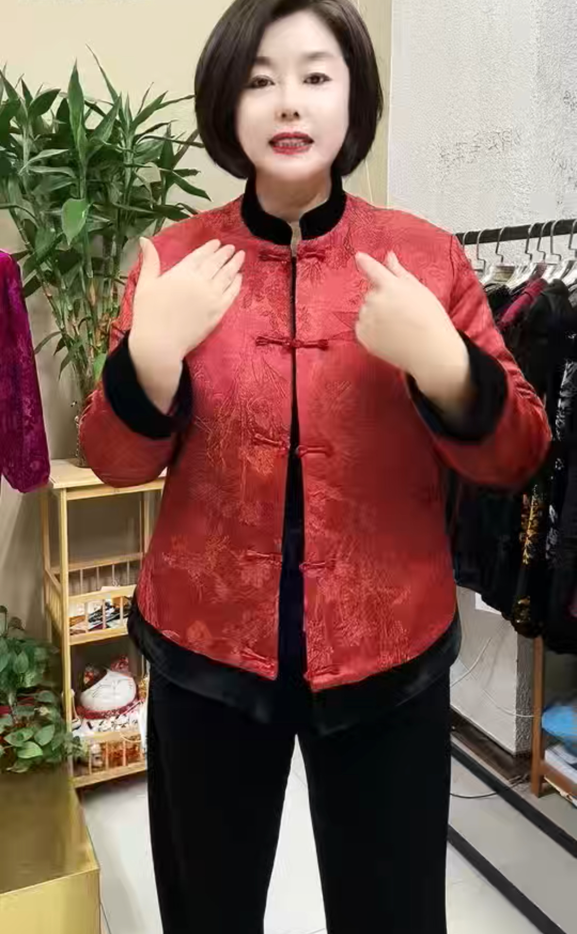 新中式国风外套女2025新款高级感气质名媛高端小个子短款上衣妈妈