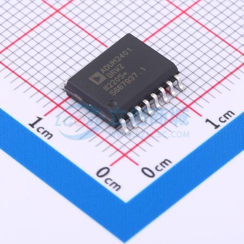 数字隔离器 ADUM2401BRWZ SOIC-16 ADI(亚德诺) 电子元件原装正品