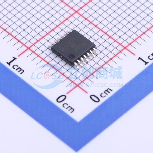 逻辑门 74ACT00MTCX TSSOP-14 onsemi(安森美) 电子元件原装正品