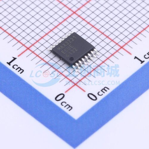 RS232芯片 MAX3221ECUE+T TSSOP-16 MAXIM(美信) 电子元器件配单