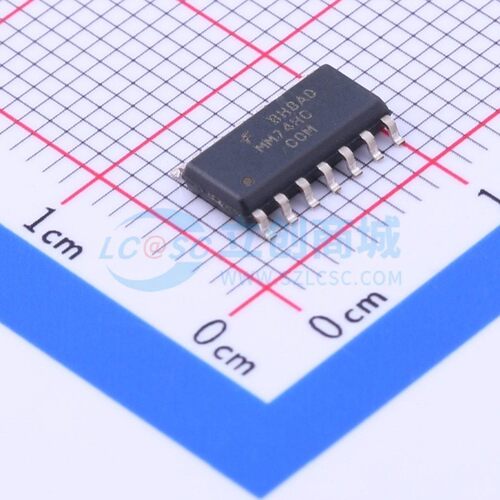 逻辑门 MM74HC00M SOP-14 onsemi(安森美) 电子元件配单原装正品