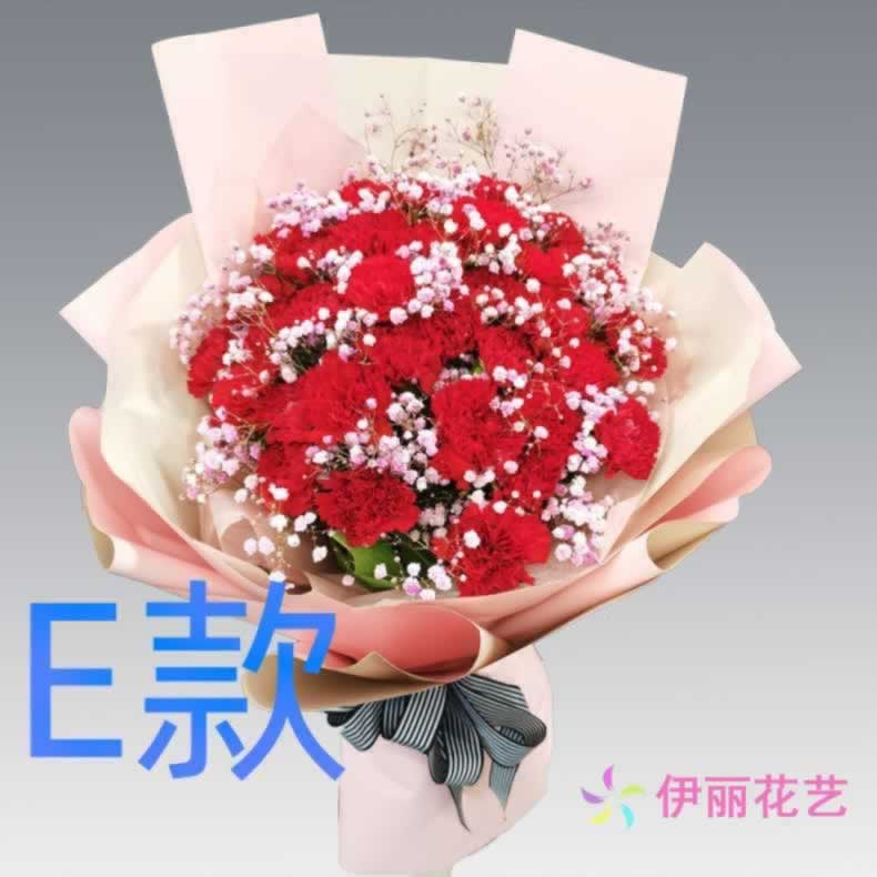 生日周年康乃馨江苏无锡订花店送花北塘区郊区马山区同城鲜花速递
