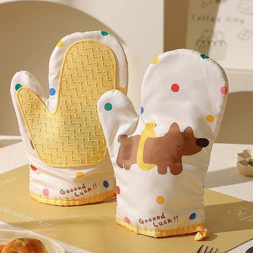 甜欧尼隔热防烫手套烘焙专用