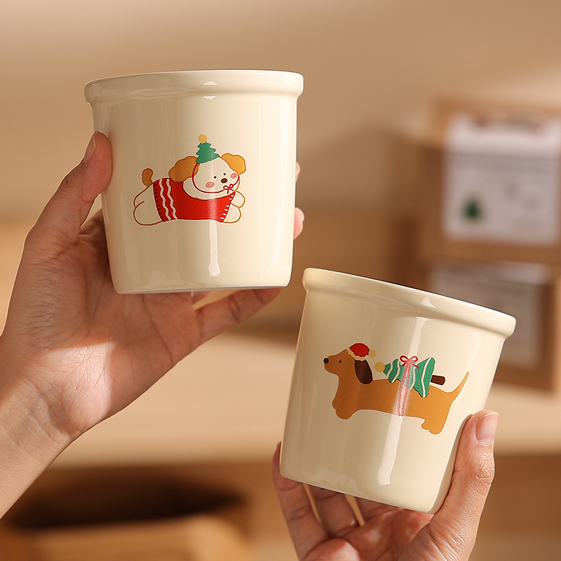 精致漂亮的杯子办公室喝茶杯女士