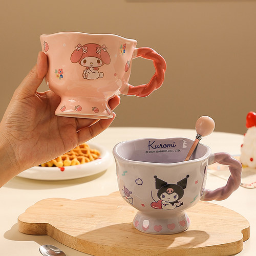 hellokitty水杯陶瓷马克杯家用