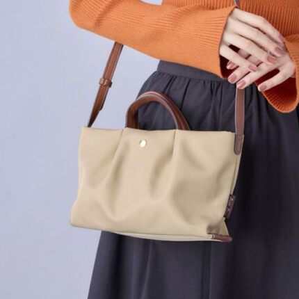 日本anello肩乐新款2WAY轻便防水斜挎包斜背包包单肩包逛街包