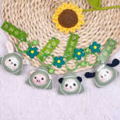 手工粽子兔钥匙扣创意挂件背包毕业礼物送朋友小物件成品猪熊猫狗