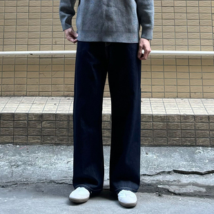 2021M微喇休闲长裤 男女基础款 简约丹宁原色牛仔裤 redacororn