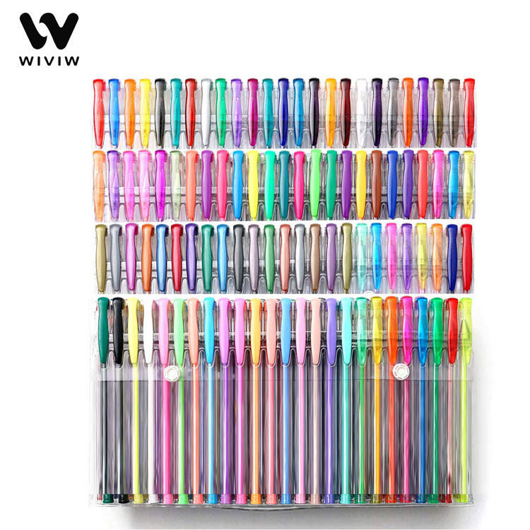 wiviw48/彩色中性笔120色凝胶笔
