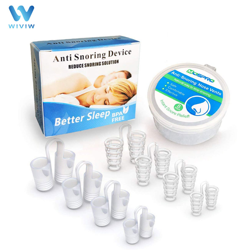 WIVIW硅胶止鼾器防打鼾打呼噜鼻腔扩展器矫正鼻鼾缓解鼻塞中隔鼻_虎窝淘