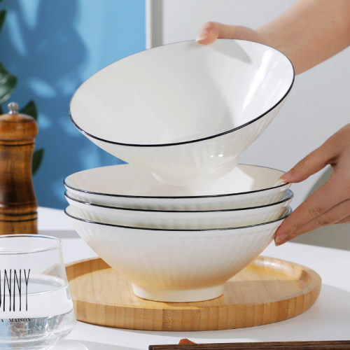 4只19.8元8英寸斗笠碗家用面碗