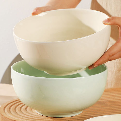 2024新款8英寸家用大碗奶油风