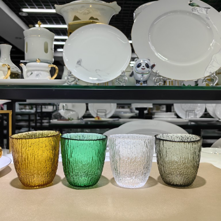 罗派手工玻璃杯ROUPA彩色日式