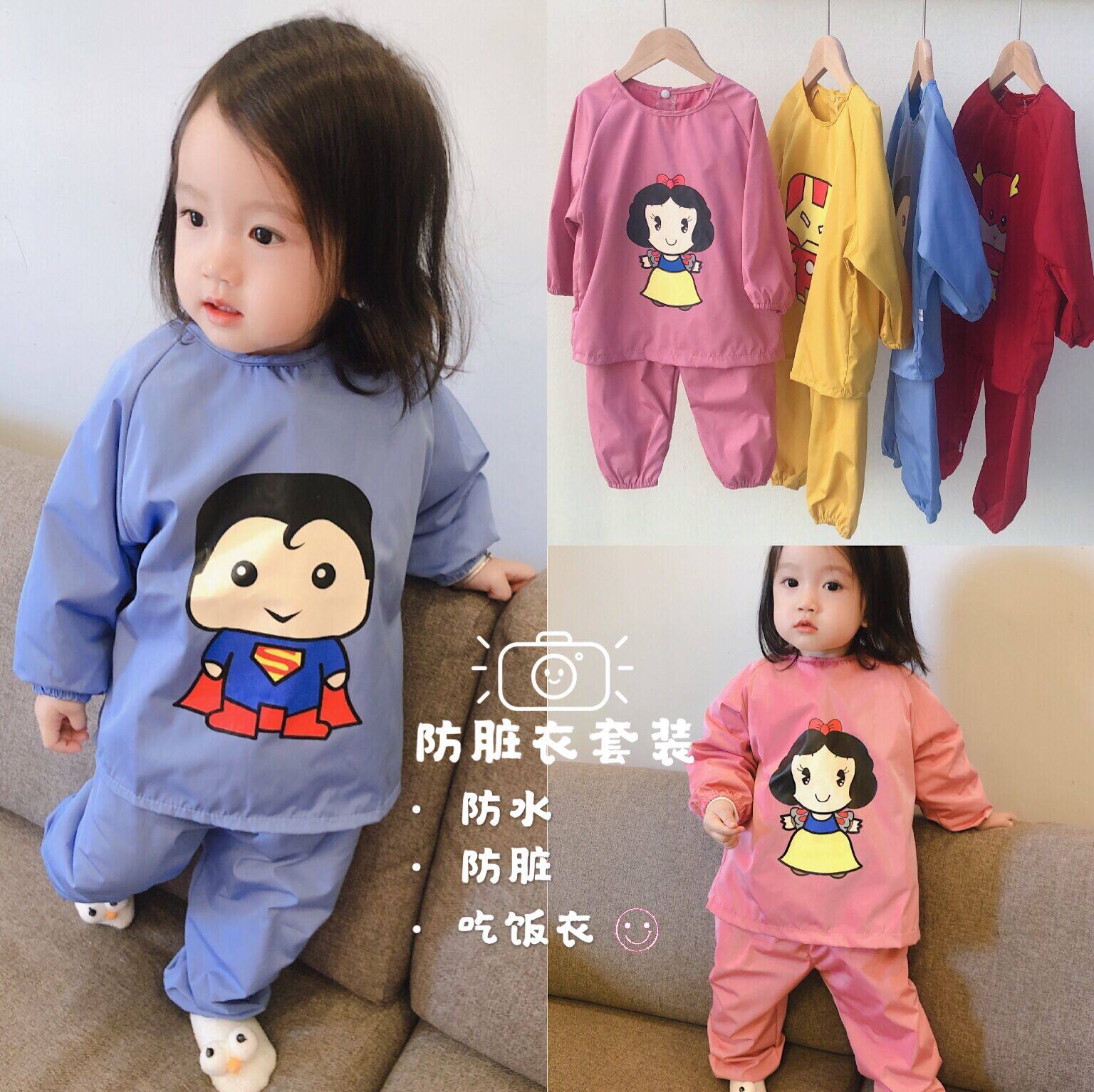 连体全身防水外穿裤爬行服护衣