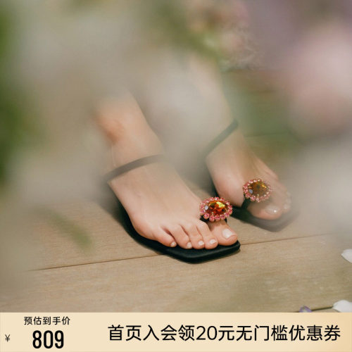 73hoursWildBloom高跟凉鞋拖鞋