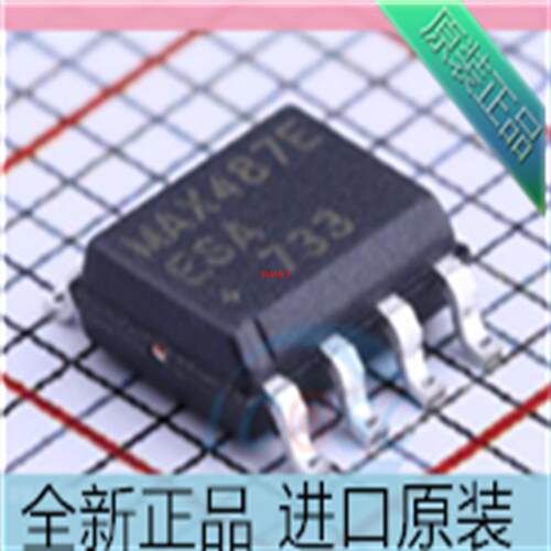 MAX487EESA??MAX487E??MAX487??SOP8 限摆率低功耗RS-485/R