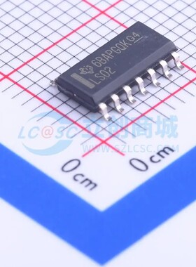 SN74LS02DR TI(德州仪器) SOIC-14 现货