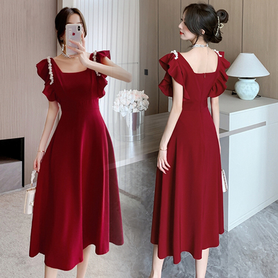 优雅高级感领证订婚礼服日常可穿