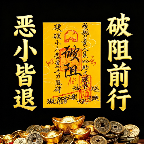 防借沾运小人神器招转好运財ku聚财暴富护身贴纸平安手机壳符片卡