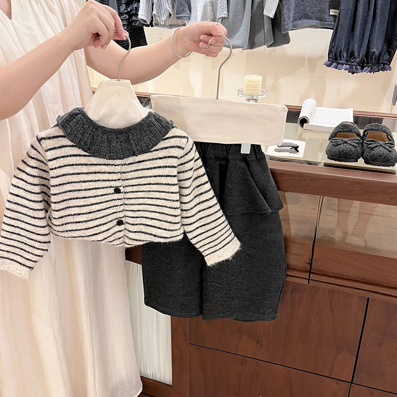 女童套装2025秋季新款小女孩